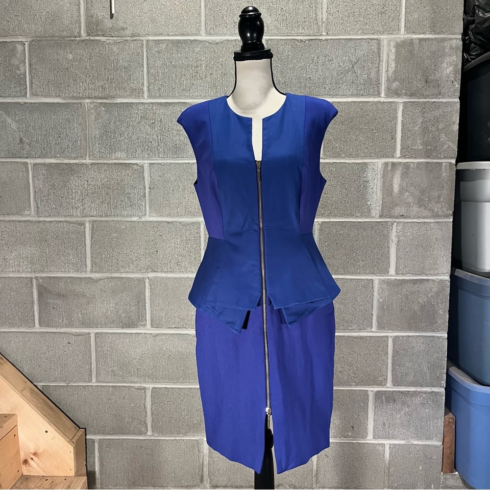 Ted Baker peplum dress.